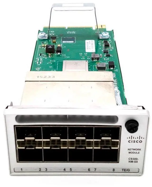 Main image of Catalyst 9300 Series Network Module - expansion module - 10 Gigabit SFP+ x 8 (C9300-NM-8X TAA Compliant)