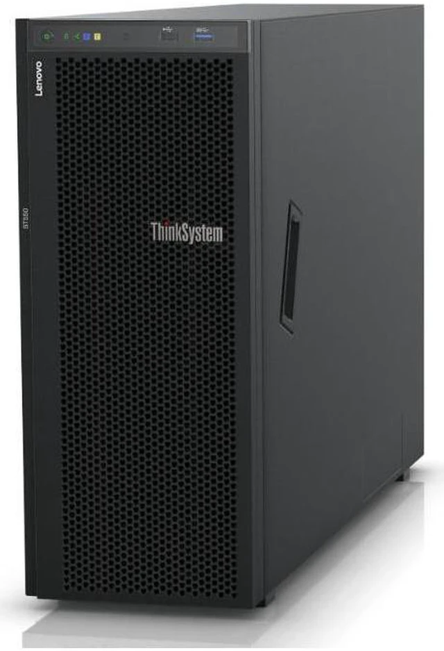 Alt view image 2 of 3 - Lenovo ThinkSystem ST50 Tower Server, Intel Xeon 3.4GHz CPU, 64GB DDR4 2666MHz RAM, 12TB HDD Storage, JBOD RAID, Windows Server 2019