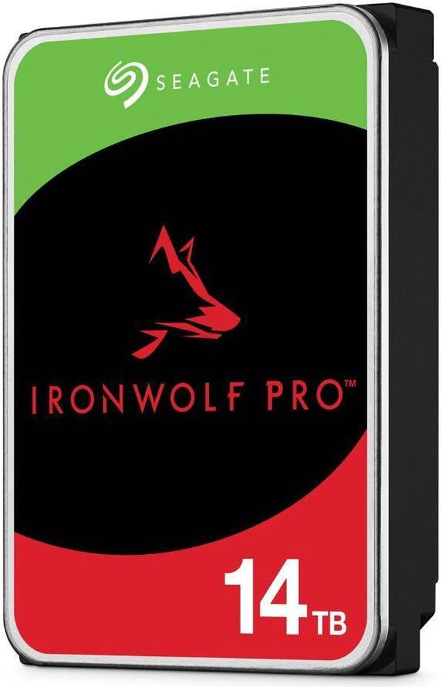 Alt view image 3 of 4 - Sea IronWolf Pro 14TB NAS Hard Drive 7200 RPM 256MB Cache CMR SATA 6.0Gb/s 3.5" Internal HDD ST14000NE0008