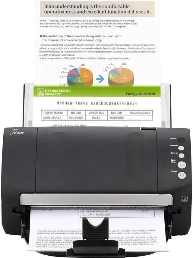 Main image of Fujitsu FI-7140 Document Scanner, PA03670-B101