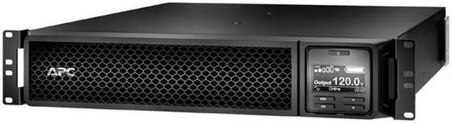 Alt view image 3 of 5 - APC 3000VA Smart-UPS Single Phase Rack-Mountable Uninterruptible Power Supply with Network Card - SRT3000RMXLA-NC