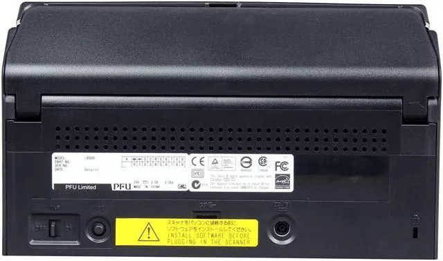 Alt view image 4 of 7 - Fujitsu ScanSnap iX500 (PA03656-B005) Duplex 600 dpi x 600 dpi USB / Wi-Fi Color Document Scanner