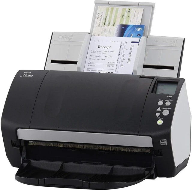 Alt view image 5 of 6 - Fujitsu fi-7160 Color Duplex Document Scanner - Workgroup Series (2-Pack) (PA03670-B085-2)