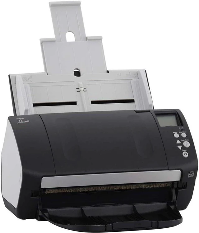 Alt view image 6 of 6 - Fujitsu fi-7160 Color Duplex Document Scanner - Workgroup Series (2-Pack) (PA03670-B085-2)