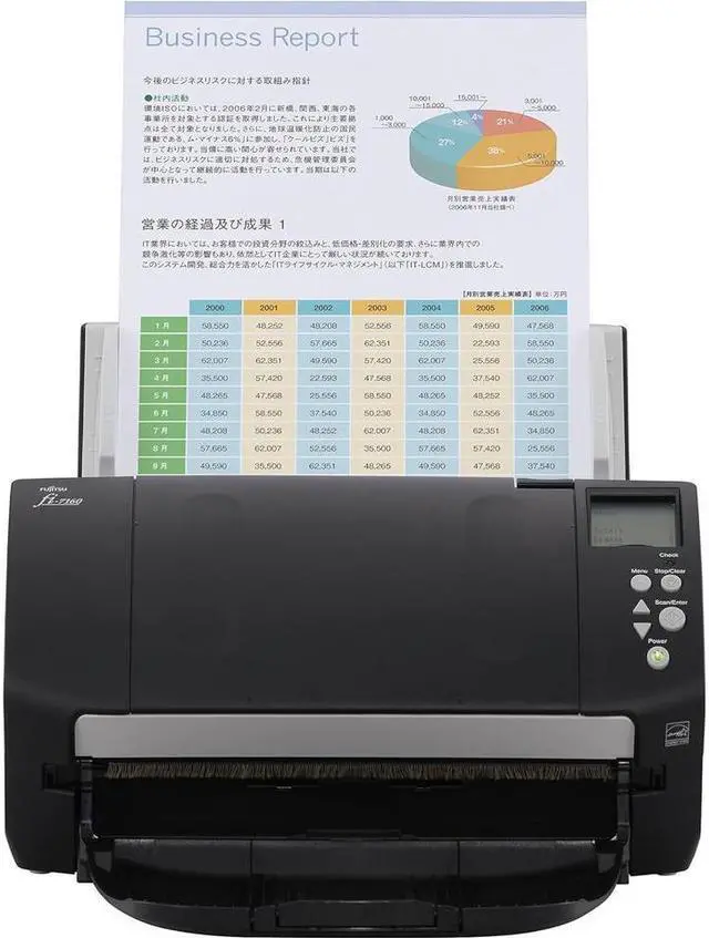 Main image of Fujitsu fi-7160 PA03670-B055-R 24 bit CCD 600 dpi Duplex Document Scanner