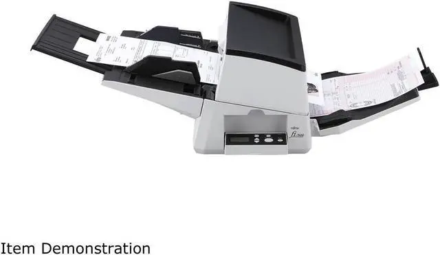 Alt view image 3 of 5 - Ricoh / Fujitsu FI-7600 (PA03740-B505) Duplex 600 DPI x 600 DPI Production-class ADF document scanner
