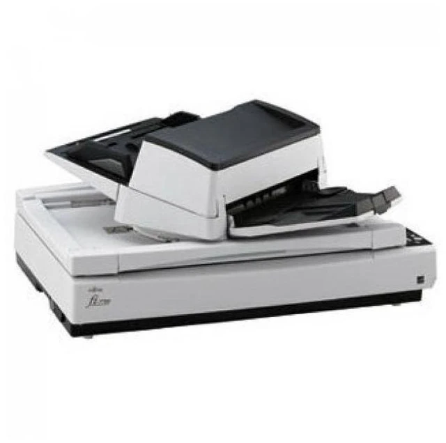 Alt view image 5 of 6 - Ricoh / Fujitsu fi-7700 PA03740-B005 Duplex 600 DPI x 600 DPI Production-class ADF + Flatbed document scanner