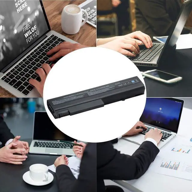 Alt view image 5 of 6 - Alipower Laptop Battery Compatible with HP ProBook 6550B 6455B 6730B 6735B 6530B, fits 482962-001 HSTNN-UB69 KU531AA TD06 TD09