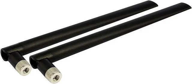 Alt view image 4 of 7 - WiFi Antenna Dual Band 7dBi 2.4GHz/5.8GHz with RP-SMA Connector for Wireless Network Router USB Adapter PCI Card IP Camera DJI Phantom Wireless Range Extender FPV UAV Drone (Black 2-Pack)