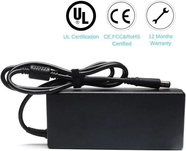 Alt view image 3 of 7 - New 19V 7.1A 135W AC Adapter Laptop Charger Compatible with HP 391174-001 384023 481420-001 DC7800 DC7900 Compaq Elite 8000 8200 8300 Notebook [7.4mm5.0mm]