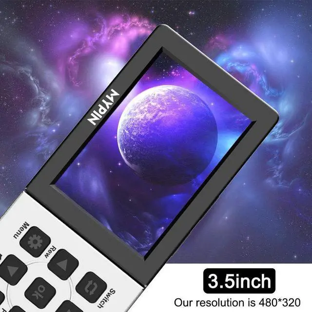 Alt view image 4 of 7 - 1080P@60fps Capture Card with 3.5 Inch LCD and Remote Control, HDMI Video Recorder for PS4, Xbox One,LiveTV,DVR, Support Playback/Schedule Recording/Mic in(Without PC)