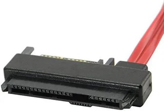 Alt view image 6 of 8 - SFF-8482 SAS to SATA Cable SAS Hard Disk Connected to Motherboard SATA Port Adapter Cable 15PIN Power Port