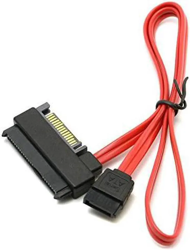 Alt view image 5 of 8 - SFF-8482 SAS to SATA Cable SAS Hard Disk Connected to Motherboard SATA Port Adapter Cable 15PIN Power Port