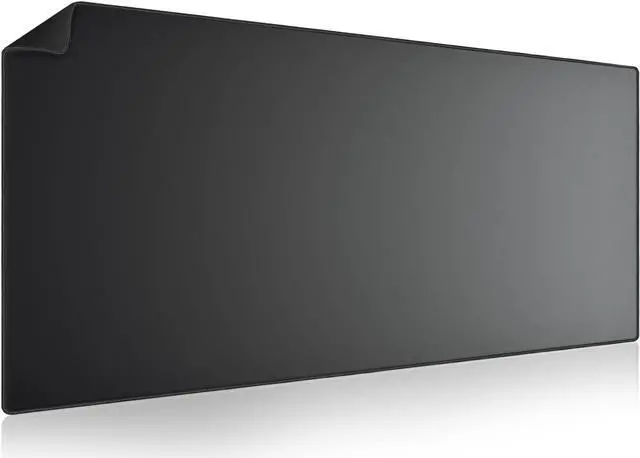 Main image of Large Mouse Pad 36x17 in Gaming Mouse Mat Waterproof and Non-Slip Desktop Pad for Computer Keyboard Black XL