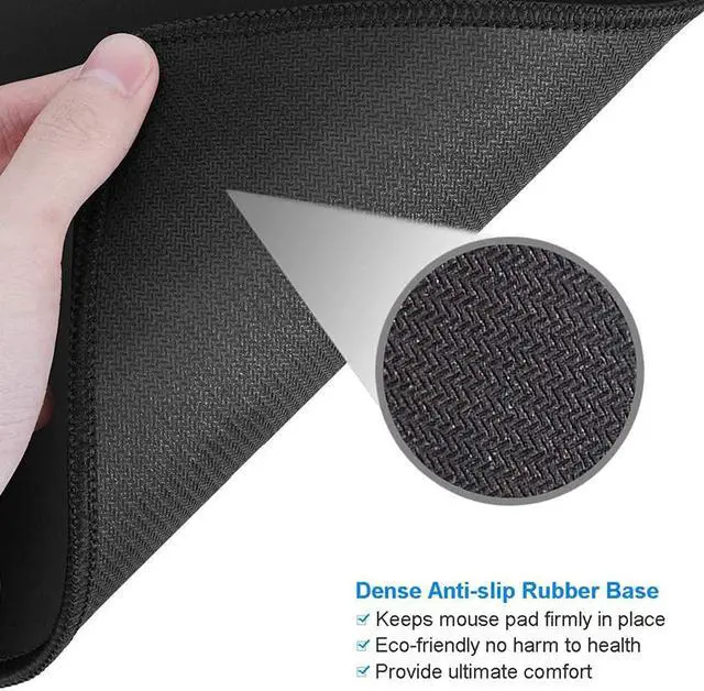 Alt view image 4 of 7 - Cute Mouse Pad Round Mandala Mouse Mat with Design Non-Slip Rubber Base Mousepad with Stitched Edge Waterproof Women Small Size 7.9 x 7.9 Inch Pretty Mandala