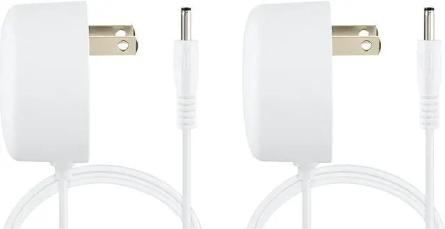 Alt view image 2 of 6 - Vebner 2-Pack - 6-Foot Power Adapter Compatible with Google Nest Mini, Nest Hub, Nest WiFi Router and Nest WiFi Point Power Cable