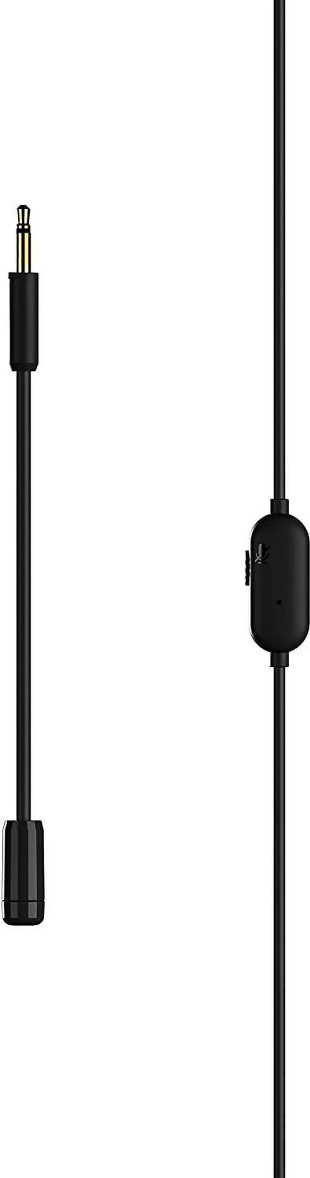 Alt view image 2 of 5 - Tusq in-Ear Mobile Gaming Headset C Dual Microphone with Detachable Boom Mic C Ergonomic Suspension Design Earphones C for Mobile