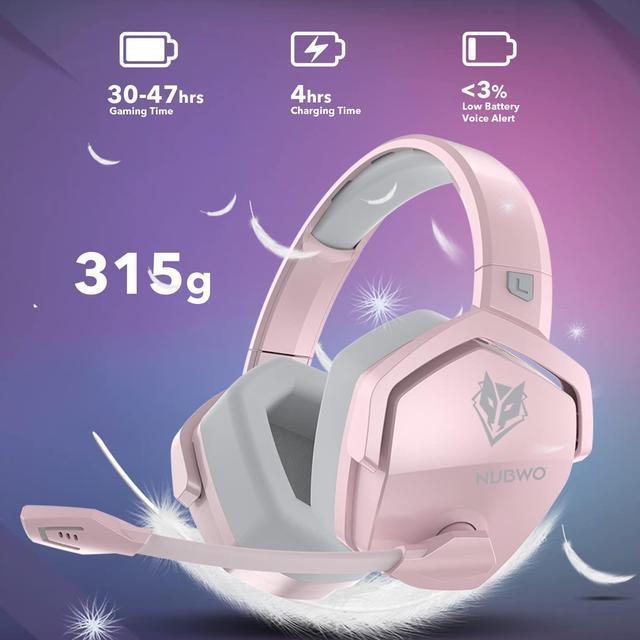 Nubwo 2.4 g wireless gaming online headset