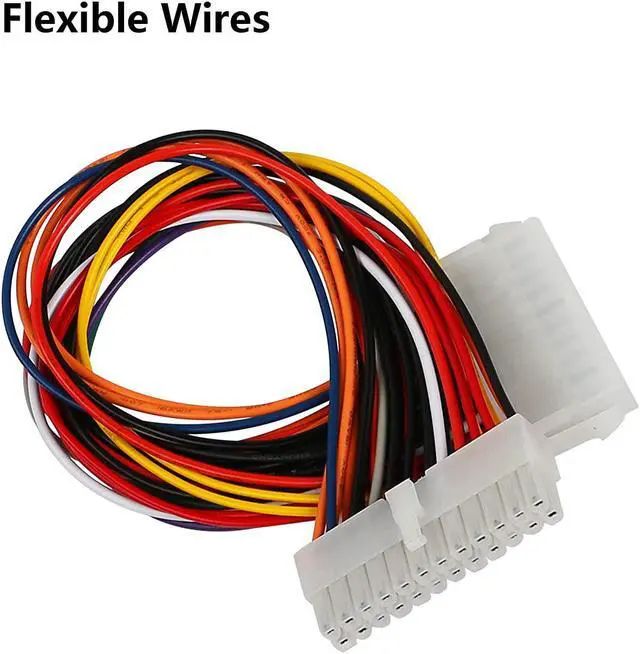 Alt view image 4 of 6 - 30cm ATX 20 Pin to 24 Pin Power Supply Adapter Computer PC Cable