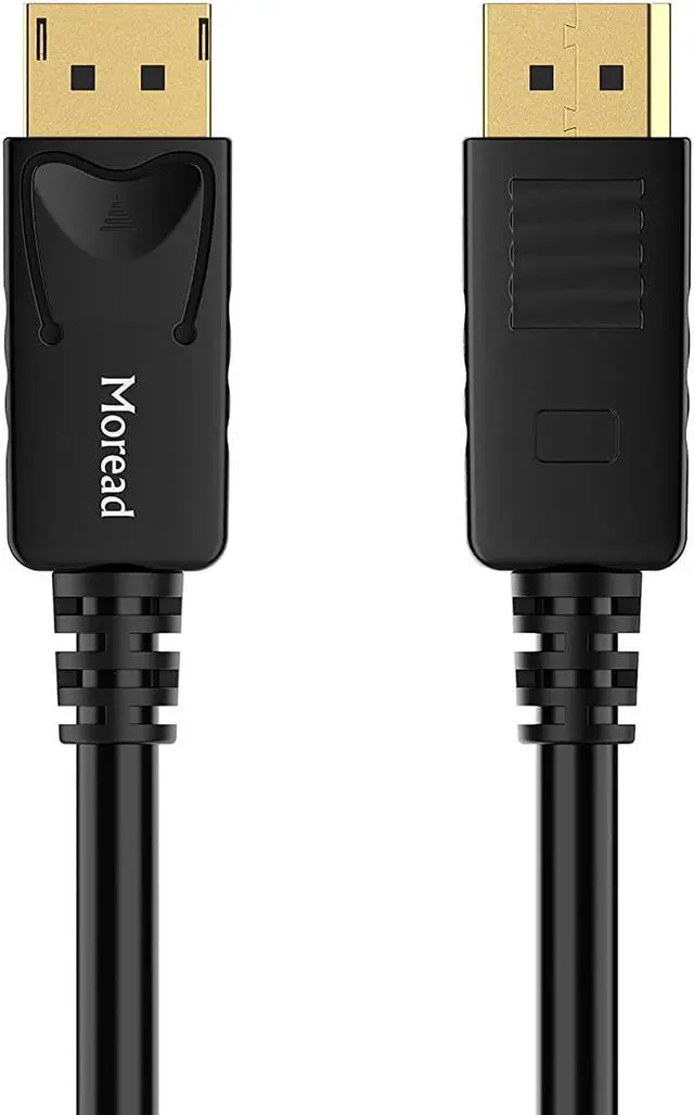 Alt view image 7 of 7 - Moread DisplayPort 1.4 Cable, 6FT, 5-Pack, 8K@60Hz, 4K@240Hz, 32.4Gbps | Office & Workstation Ready, NVIDIA RTX & AMD Radeon Compatible, Professional Display Support