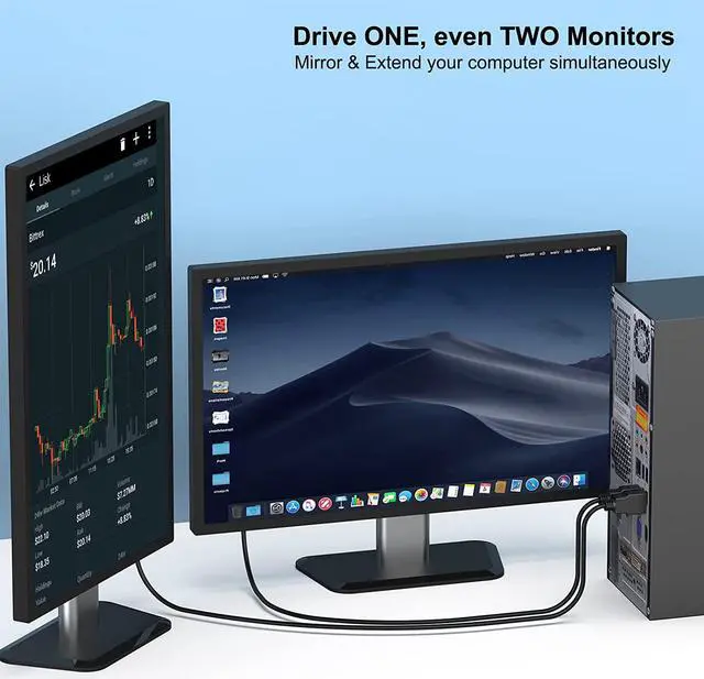 Alt view image 5 of 7 - HDMI to VGA 3 Feet Cable Uni-Directional HDMI (Source) to VGA (Display) Cable (Male to Male) Compatible for Computer Desktop Laptop PC Monitor Projector HDTV Raspberry Pi  Xbox