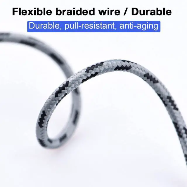 Alt view image 6 of 7 - 1FT USB Micro to iOS  Remote Controller Cable for iPhone 14 Pro  Mavic Mini(1st Gen) Mini SE Mavic Pro Spark 2 Pro Zoom Mavic Air Platinum Phone/Tablet 90 Degree Data OTG Cord Accessories