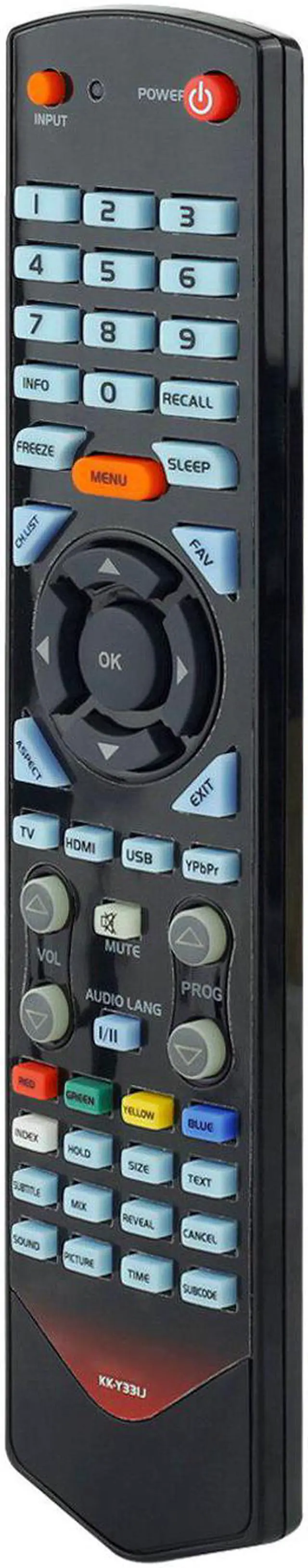 Alt view image 3 of 5 - Remote Control for Konka Ecostra LED LCD TV KK-Y331J Controller