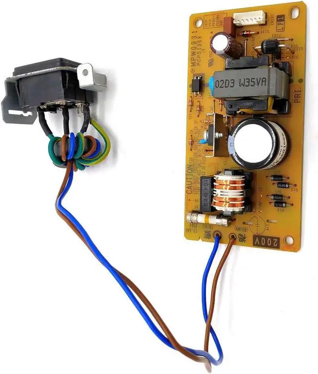 Alt view image 2 of 5 - 220V Power Supply Board MPW0931 Fits For Brother-MFC-J5910CDW MFC-J6510DW MFC-J6910DW MFC-J5955DW MFC-J5910DW MFC-J6715DW j200