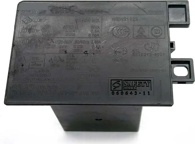 Alt view image 3 of 5 - Power Supply Adapter 110V K30268 Fits Forcanon-IP3300 IP3500 MP610 MP510 MP520 IP4500 IP4300