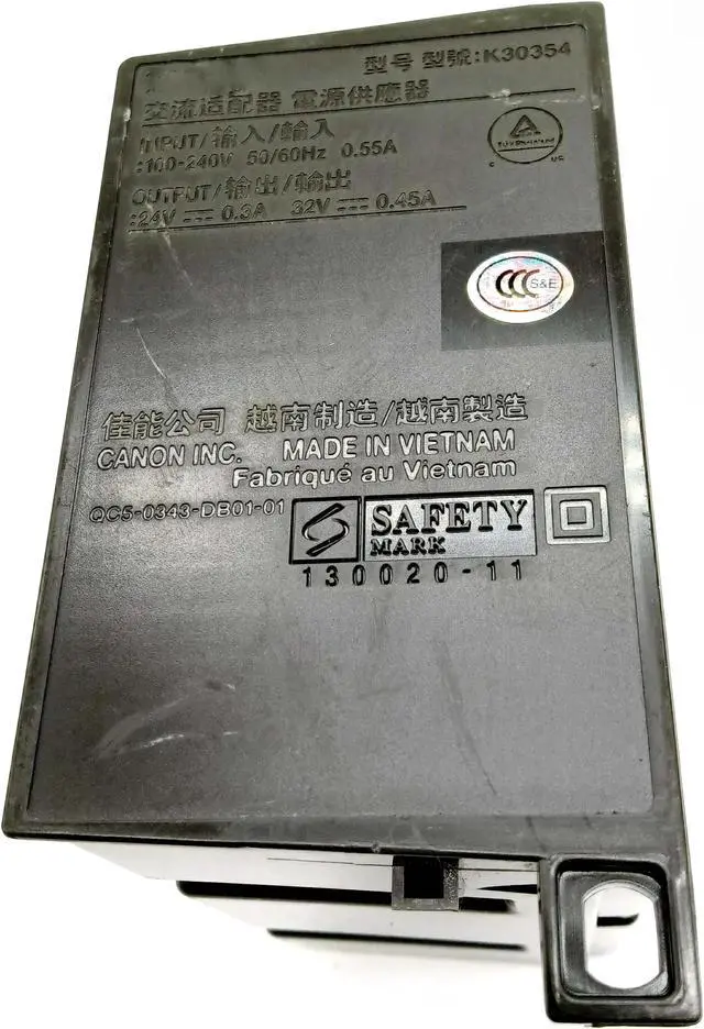 Main image of Power Supply Adapter K30354 Fits Forcanon-MG6820 MG6680 MG6821 MG6680 MG6880 MG6840 MG6670 MG6851 MG6822 MG6850 MG5759 MG5770