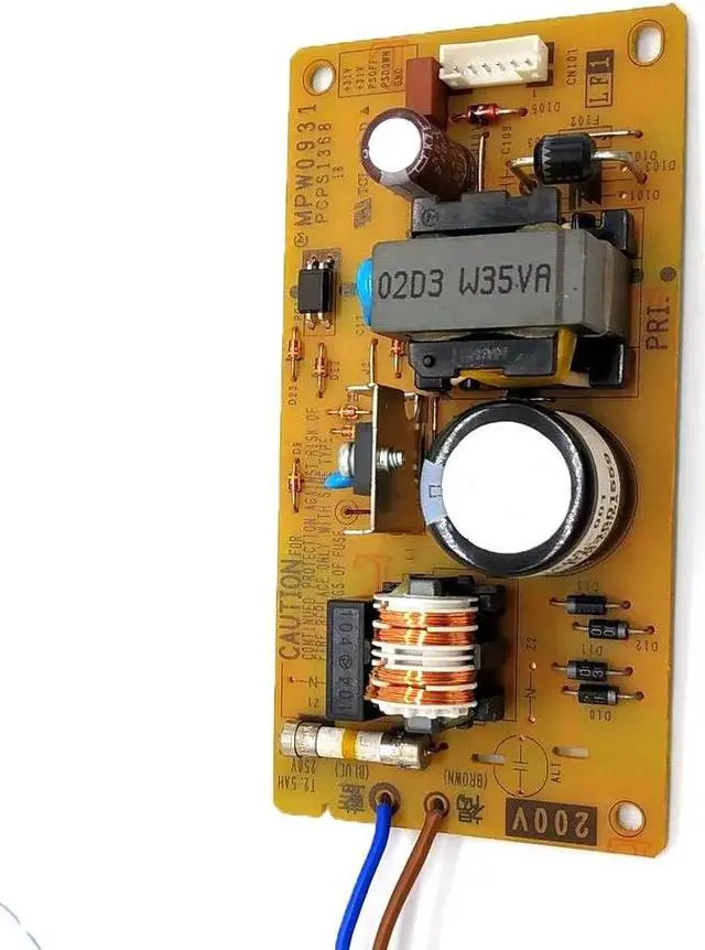 Alt view image 4 of 4 - 220V Power Supply Board MPW0931 Fits For Brother-J432 J725 J705 J925 J525 J835 J280 J435 J625 J705 J955 J825 J525 J425 J925 J430