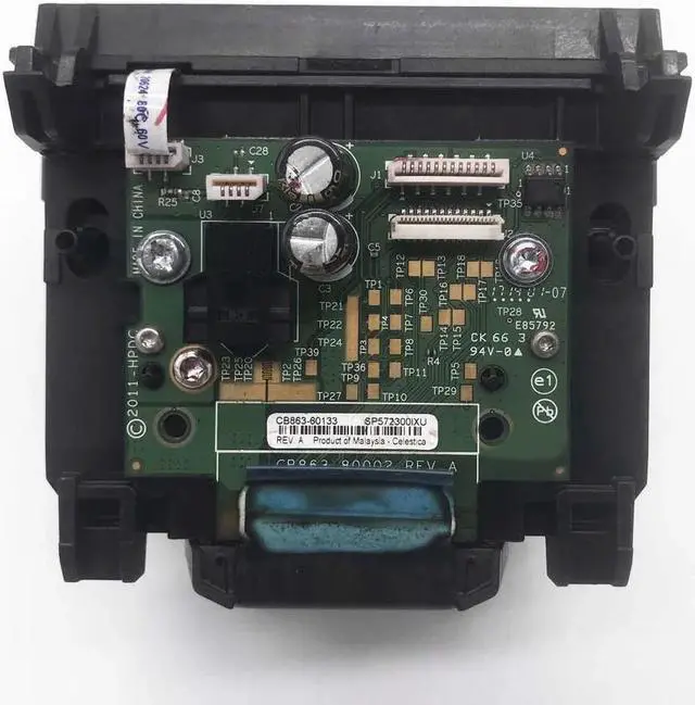 Alt view image 5 of 6 - Printhead Printer Nozzle CB863-80013A Fits Forhp- Officejet 6100 7510 7612 6700 7621 6060e 7600 7610 7512 6600 6060 7110 6100e