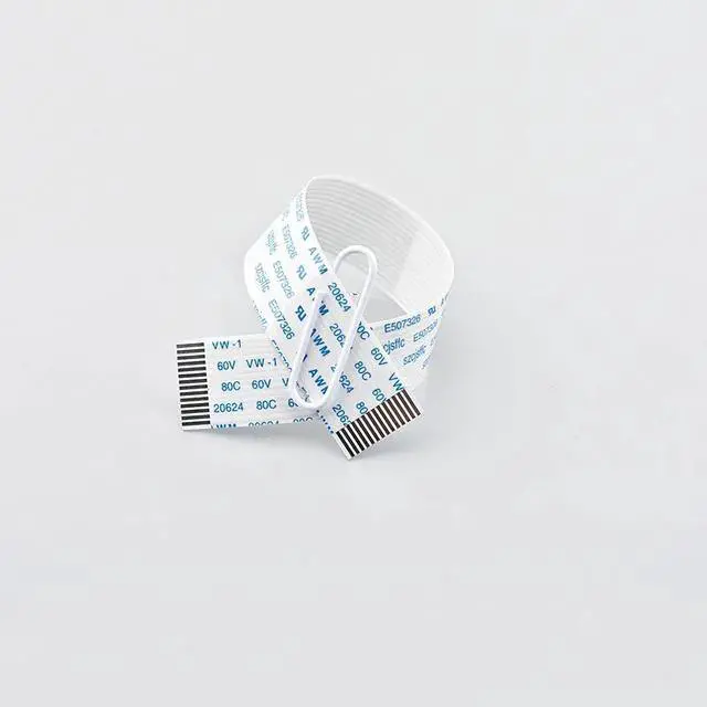 Alt view image 2 of 3 - 10PCS Print head flat data cable 14Pin forepson-4720 i3200 EPS3200 Solvent UV flatbed printer printhead flat data cable 14Pin(30cm)