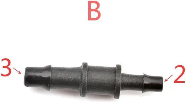 Main image of 20PCS uv ink tube connector/uv printer ink pipe connector/ink tube connector for uv-flated printer machine(B)