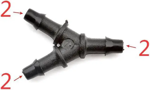 Main image of 20PCS uv ink tube connector/uv printer ink pipe connector/ink tube connector for uv-flated printer machine(C)