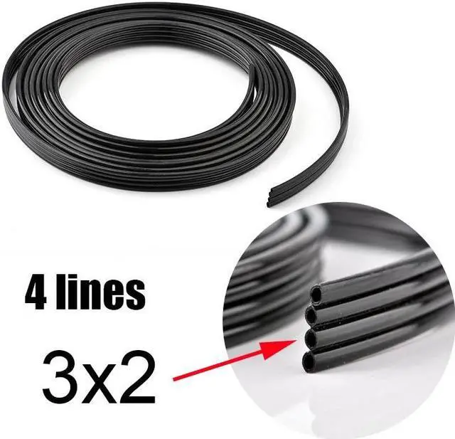 Main image of 10 Meter UV ink tube 4 lines ways forepson-DX4 DX5 DX7 head pipe/Mimaki Mutoh Xuli Galaxy printer ink hose UV(3x2mm UV 4 lines)