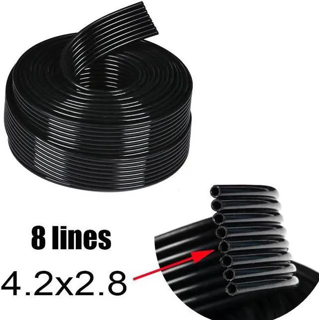 Main image of 1Meter Universal CISS UV ink tube 8line ways forepson-printhead pipe/Mimaki Mutoh Xuli Galaxy printer ink hose UV(4.2x2.8mm UV 8 lines)