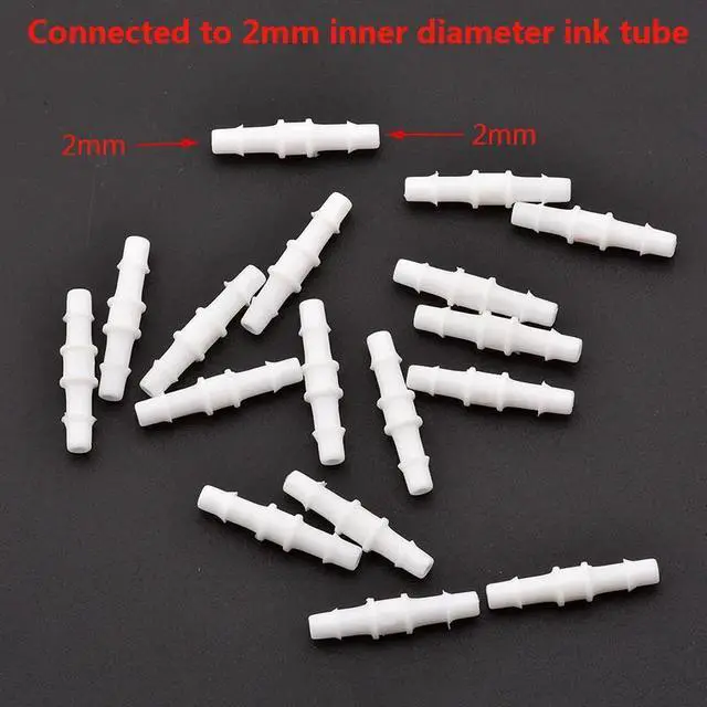 Main image of 20pcs Eco solvent Y Shape Ink Tube Connector for Large format Y Ink Tube white Connector printer machine(3)