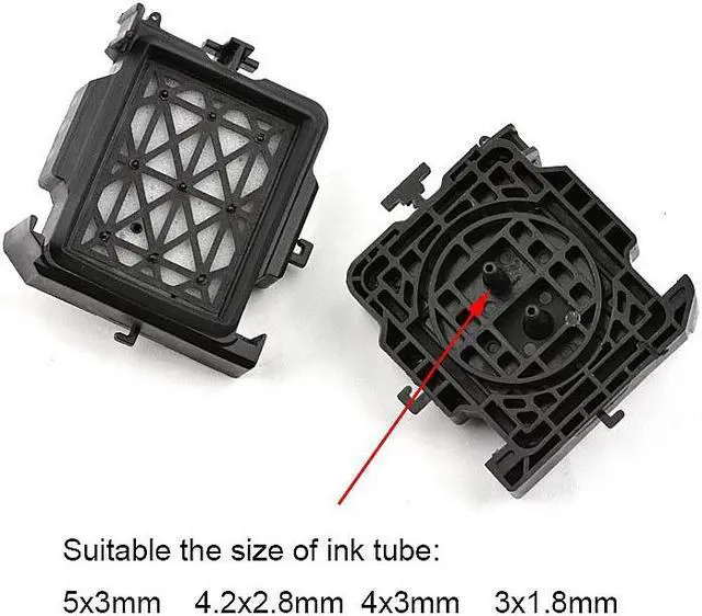 Alt view image 5 of 5 - 10PCS For Mutohmimaki-jv5 cjv30 lecai galaxy print head cap station Formimaki-jv33 capping station DX5 DX7 cap top solvent