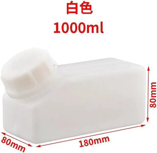 Main image of 1PC Corrosion resistant White Eco solvent ink box ink tank 1000ml for eco solvent printer(White)
