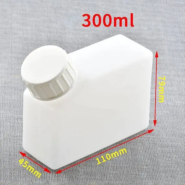 Main image of 1 PC different Volume Corrosion resistant White UV Eco solven empty ink box ink tank ink kettle for eco solvent and UV printer(300ML White)