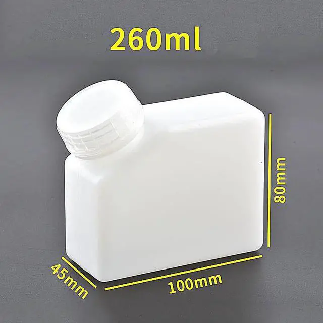 Main image of 1 PC different Volume Corrosion resistant White UV Eco solven empty ink box ink tank ink kettle for eco solvent and UV printer(260ML White)