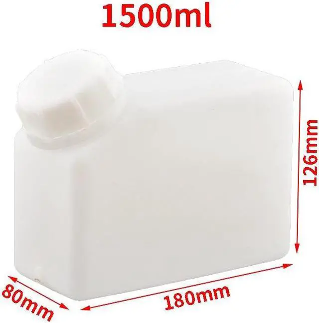 Main image of 1 PC different Volume Corrosion resistant White UV Eco solven empty ink box ink tank ink kettle for eco solvent and UV printer(1500ML White)