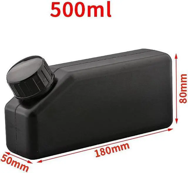 Main image of 1 PC different Volume Corrosion resistant White UV Eco solven empty ink box ink tank ink kettle for eco solvent and UV printer(500ML Black)