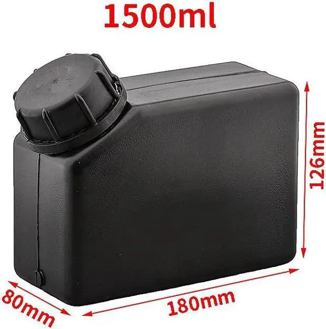 Main image of 1 PC different Volume Corrosion resistant White UV Eco solven empty ink box ink tank ink kettle for eco solvent and UV printer(1500ML Black)