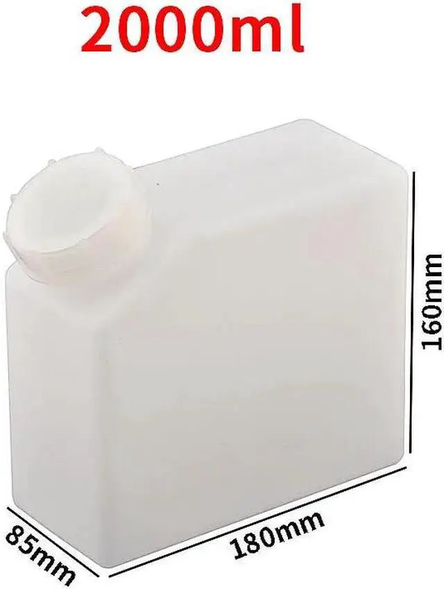 Main image of 1 PC different Volume Corrosion resistant White UV Eco solven empty ink box ink tank ink kettle for eco solvent and UV printer(2000ML White)