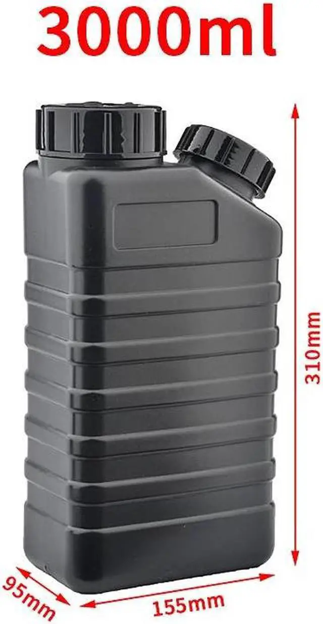 Main image of 1 PC different Volume Corrosion resistant White UV Eco solven empty ink box ink tank ink kettle for eco solvent and UV printer(3000ML Black)