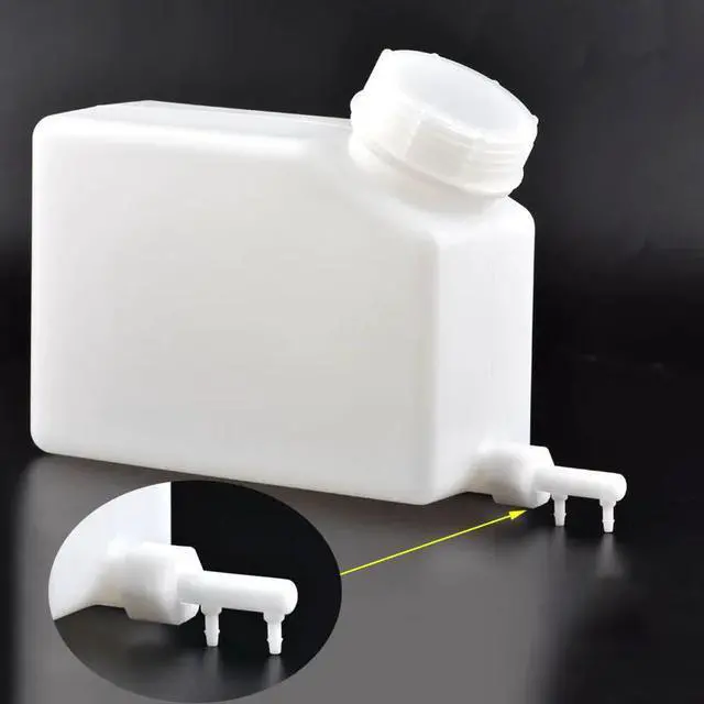 Main image of 1PC 1500ml single ink outlet doubel Empty Tank Eco Solvent ink formimaki-Roland UV Printer ink tank(C)