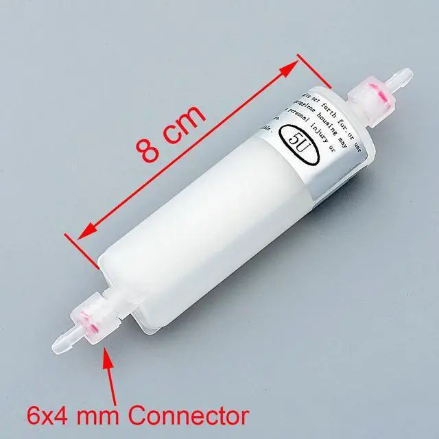 Main image of 6PCS ink filter for Challenger Phaeton Icontek Crystaljet Liyu Myjet Witcolor Gongzheng JHF solvent printer(For 6X4mm tube)