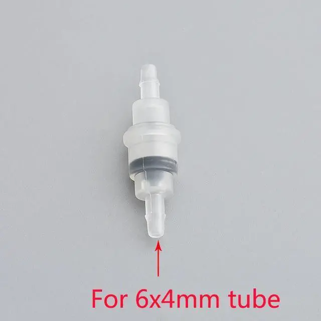 Main image of 1PC ink tube one-way valve for Inkjet printer ink pipe connector ink supply system valve(Transparent 6X4)